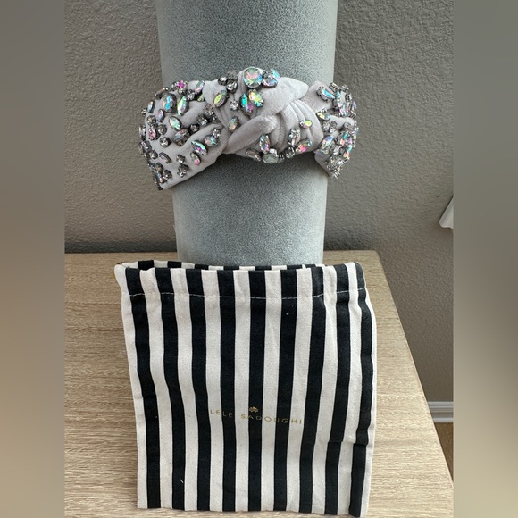 Lele Sadoughi Accessories - LELE Sadoughi Ivory Pastel Mixed Crystal Headband